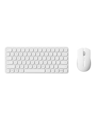 Wireless Silent-Click Adjustable DPI Keyboard and Mouse Combo, Compatible with Windows, Mac, Linux, Chrome