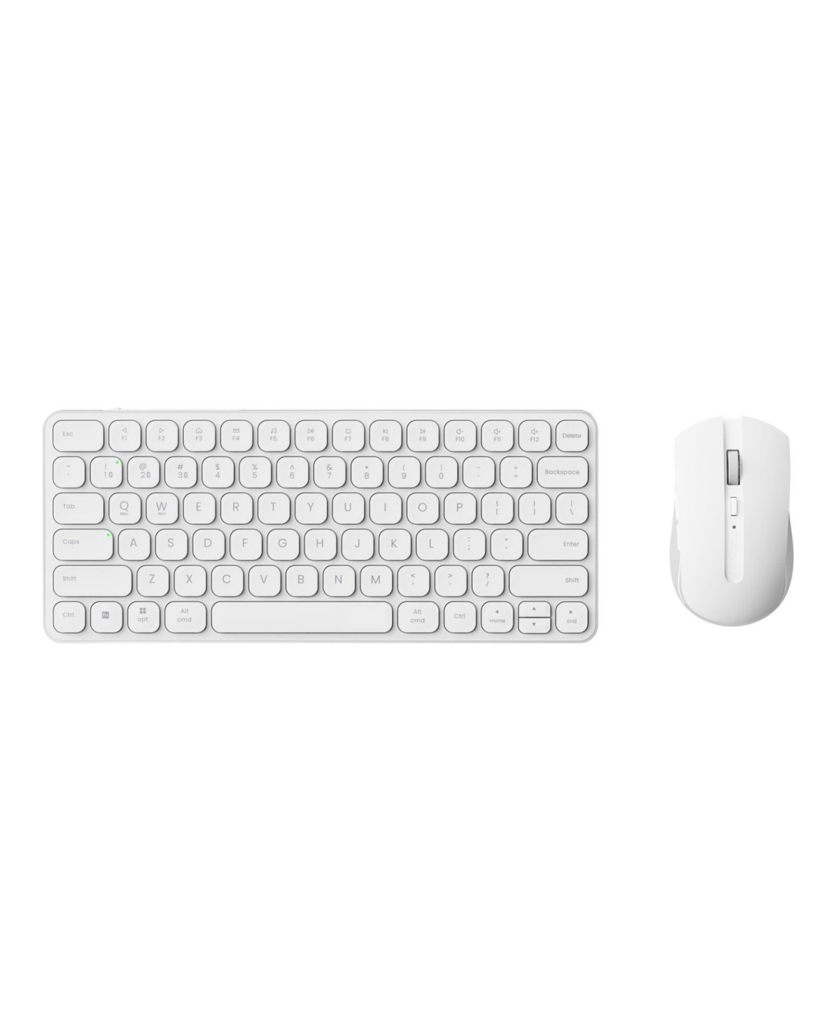 Lofree Wireless Silent-Click Adjustable Dpi Keyboard and Mouse Combo, Compatible with Windows, Mac, Linux, Chrome