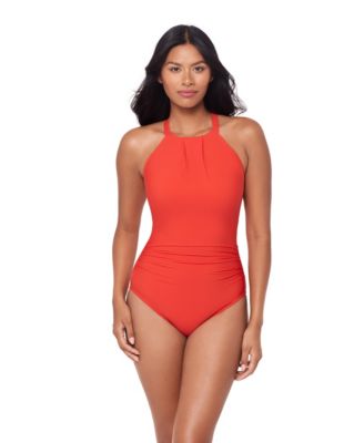 Women's Solid Amelia One-Piece Swimsuit