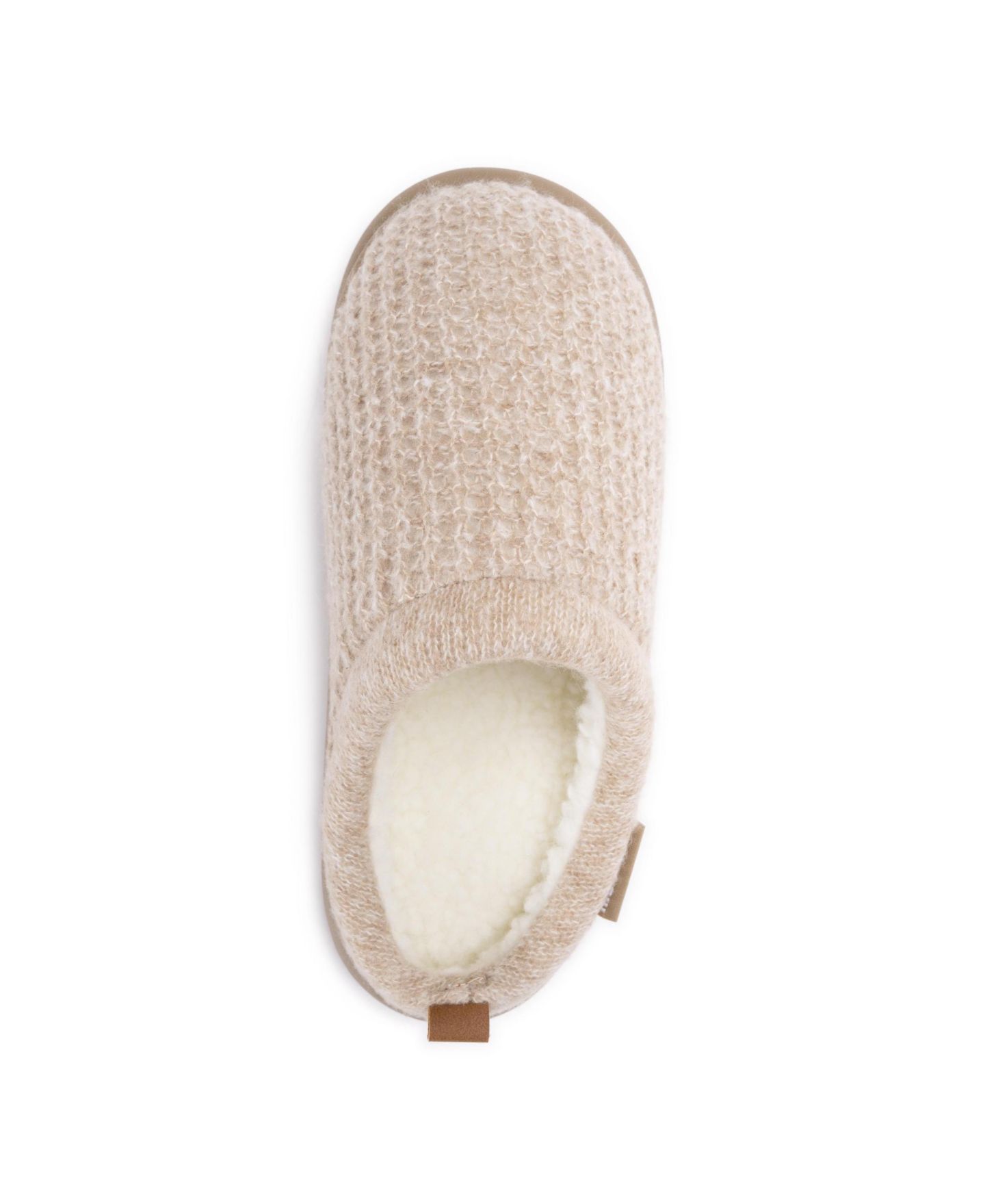 Женские сабо MUK LUKS Zuri Clog Waffle Knit Slippers, цвет: Песчаниковый — фото 8