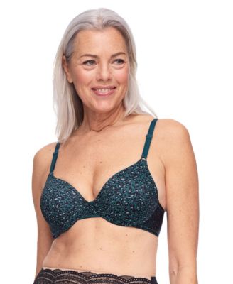 Women's Cushioned Underwire Lightly Lined T-Shirt Bra 1593