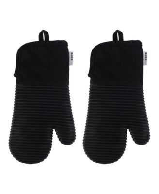 Heavyweight Cotton Oven Mitts, Set of 2