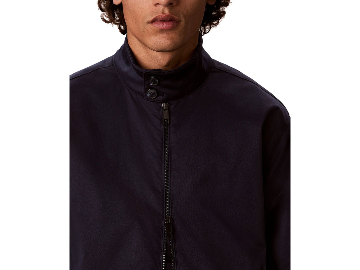 Мужская куртка Calvin Klein Bomber, цвет: Тёмный сапфировый — фото 4