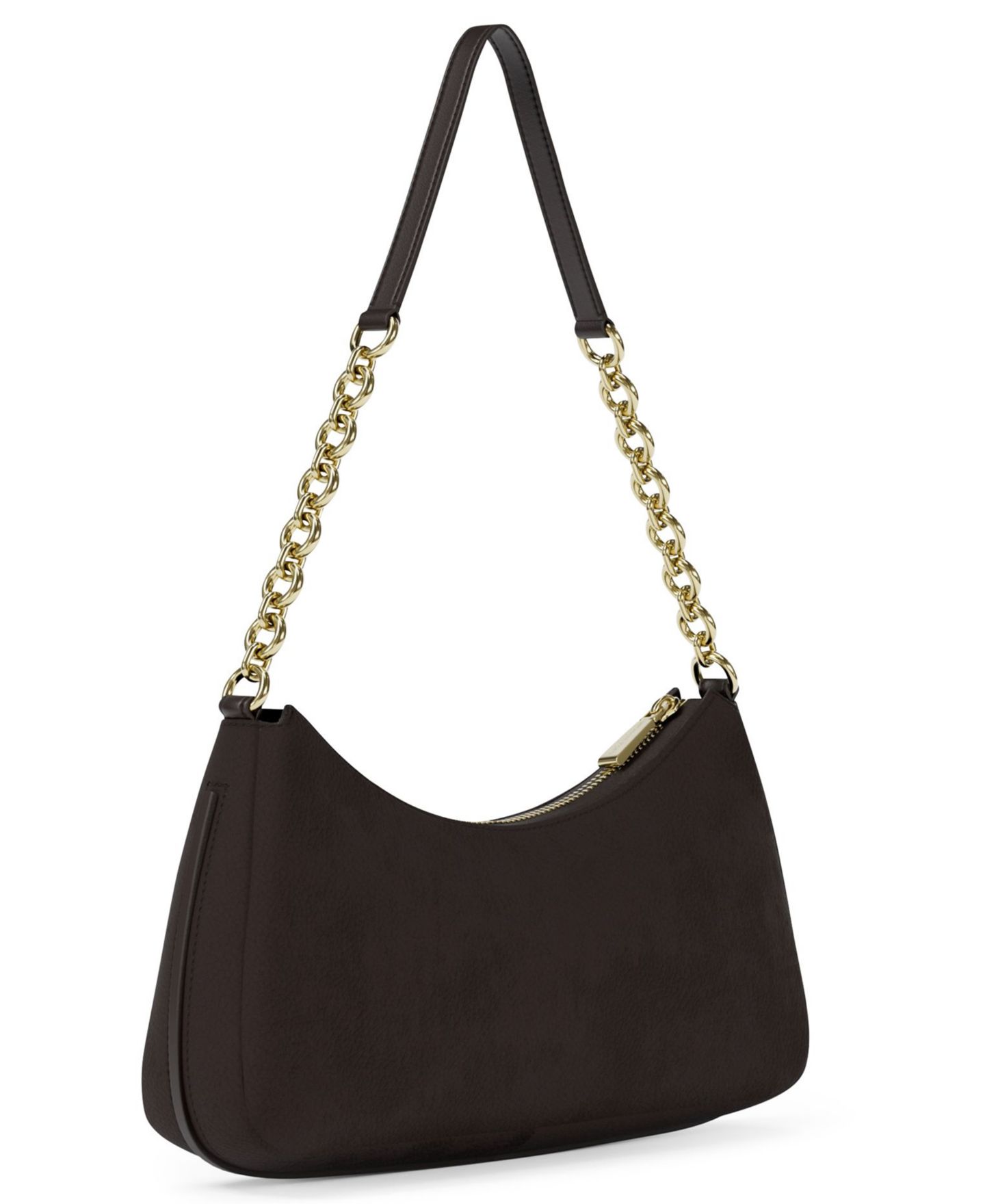 Женская сумка Michael Kors MICHAEL Nolita Small Chain Pouchette Handbag, цвет: Шоколадный — фото 3