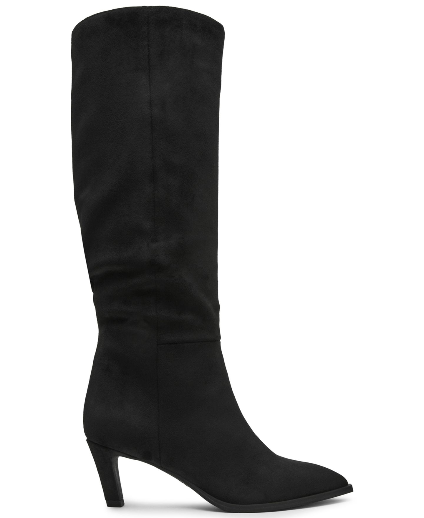 Женские ботинки DV Dolce Vita Heksly Tall Slouchy Heeled Dress Boots, Regular & Wide Calf, цвет: Чёрный — фото 2