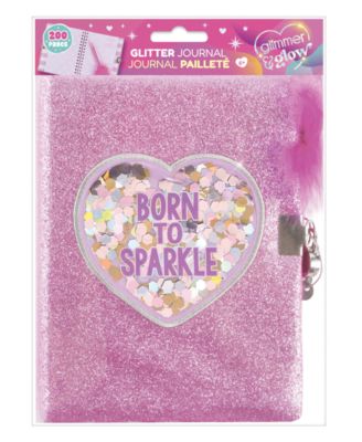 Born To Sparkle Glitter Journal, Ages 6+