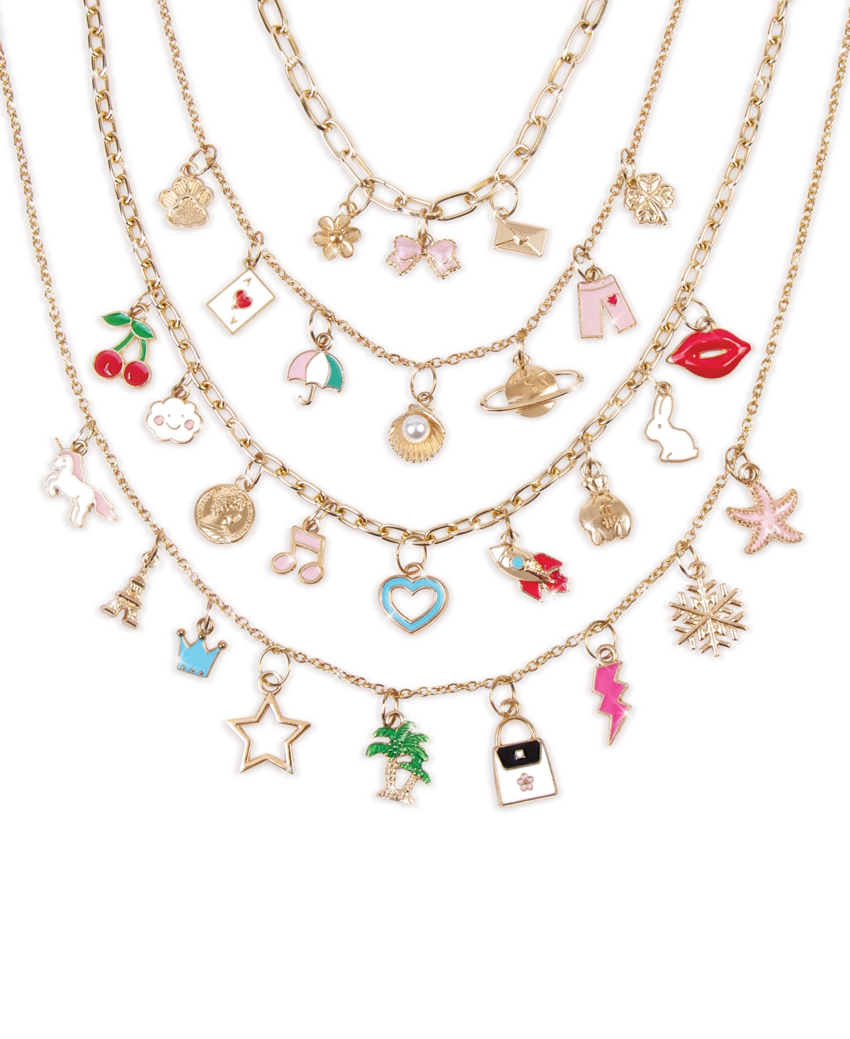 Make It Real Handful of Charm Jewelry Set, Ages 8+