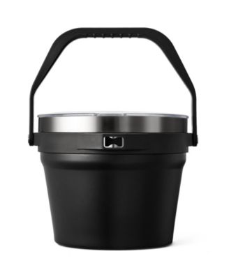 Double Wall Vacuum Stainless Steel Insulated Ice Bucket With Bottle Opener