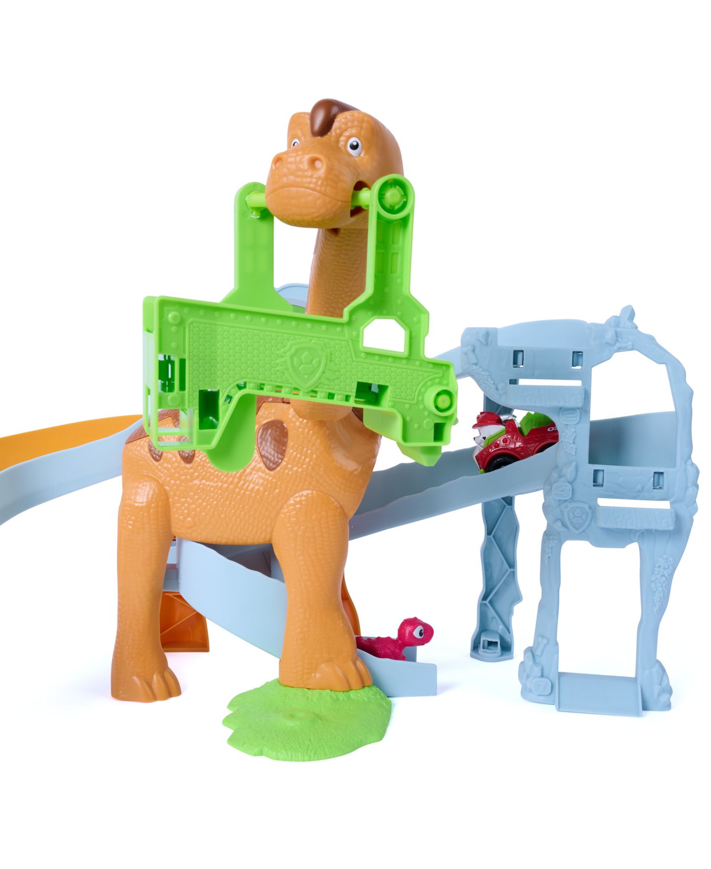 Детский игровой набор Paw Patrol Dinosaur Lift & Race 3-Piece Playset, Ages 3+ — фото 2