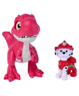 PAW Patrol Roaring Pups Pals Dino Movie Marshall and Rhubarb Figure, 2-Piece Set, Ages 3+