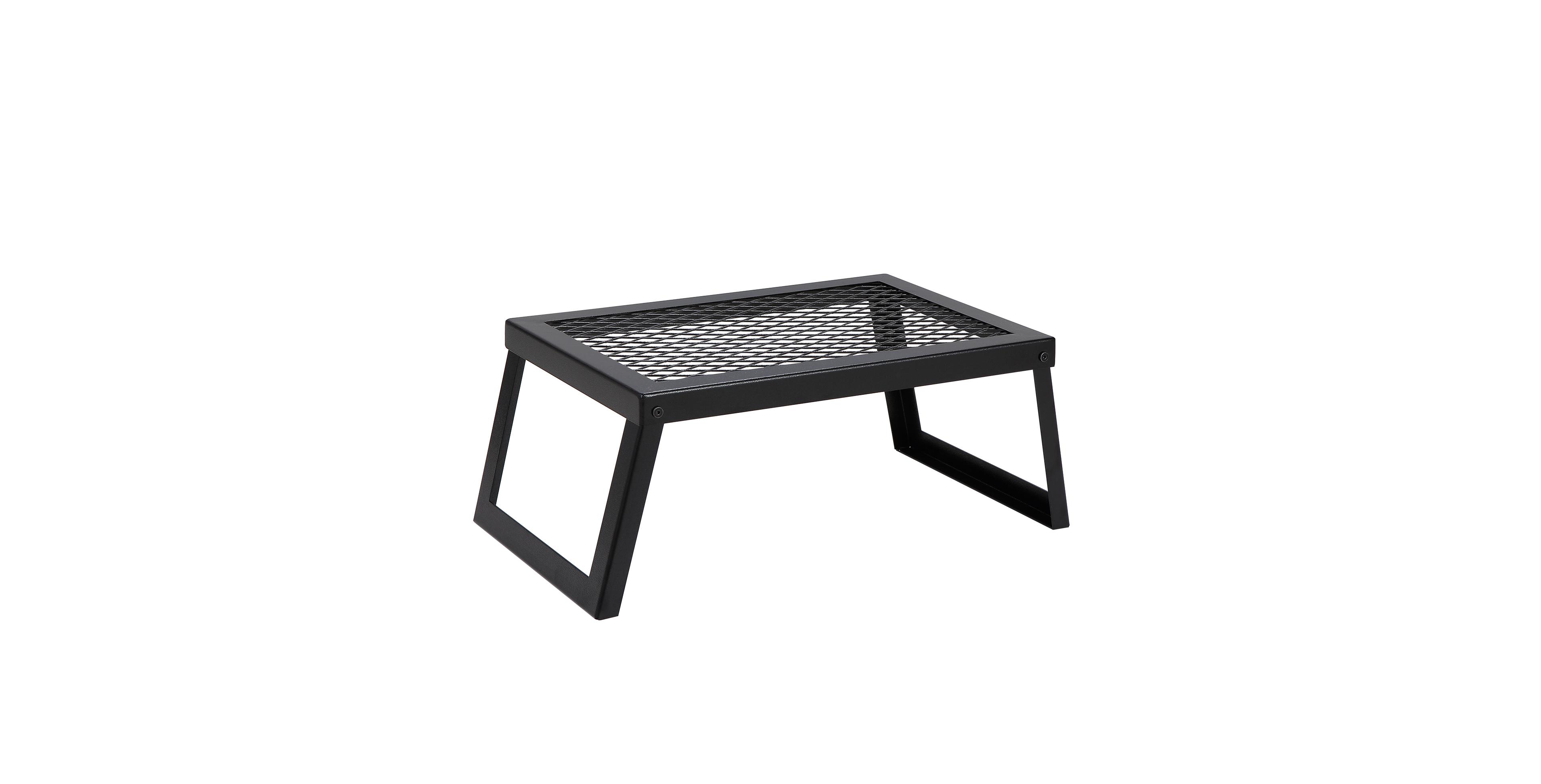 Vevor Folding Campfire Grill Portable Camping Fire Pit Steel Outdoor Bbq Picnic