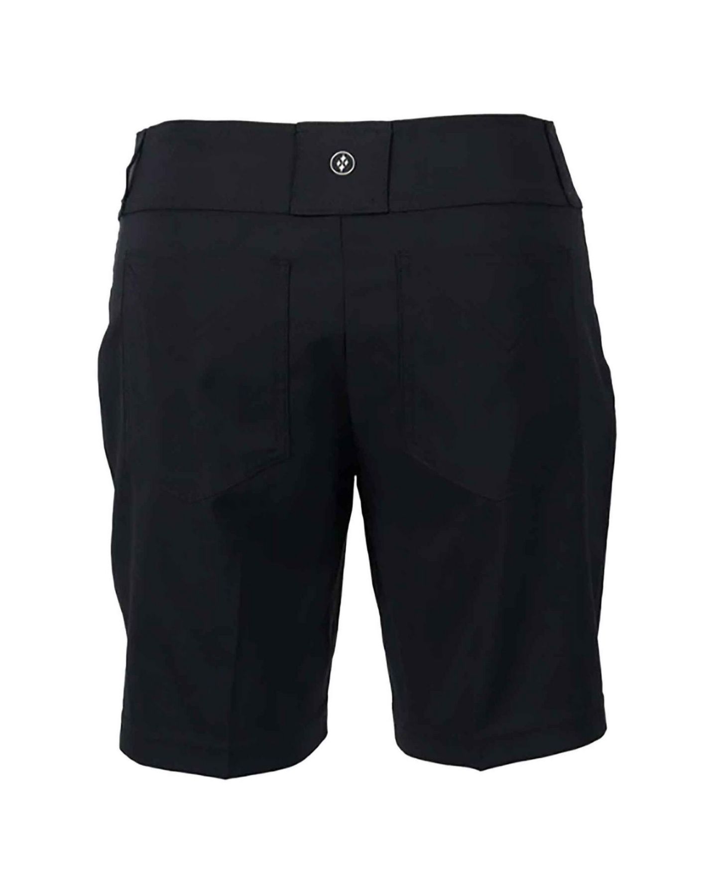 Женские шорты Jofit Everyday Golf Deep Front Pockets Mid-Rise Shorts, 7.5" Inseam, цвет: Чёрный — фото 3