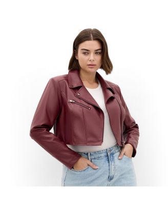 Women's Amira Faux Leather Jacket