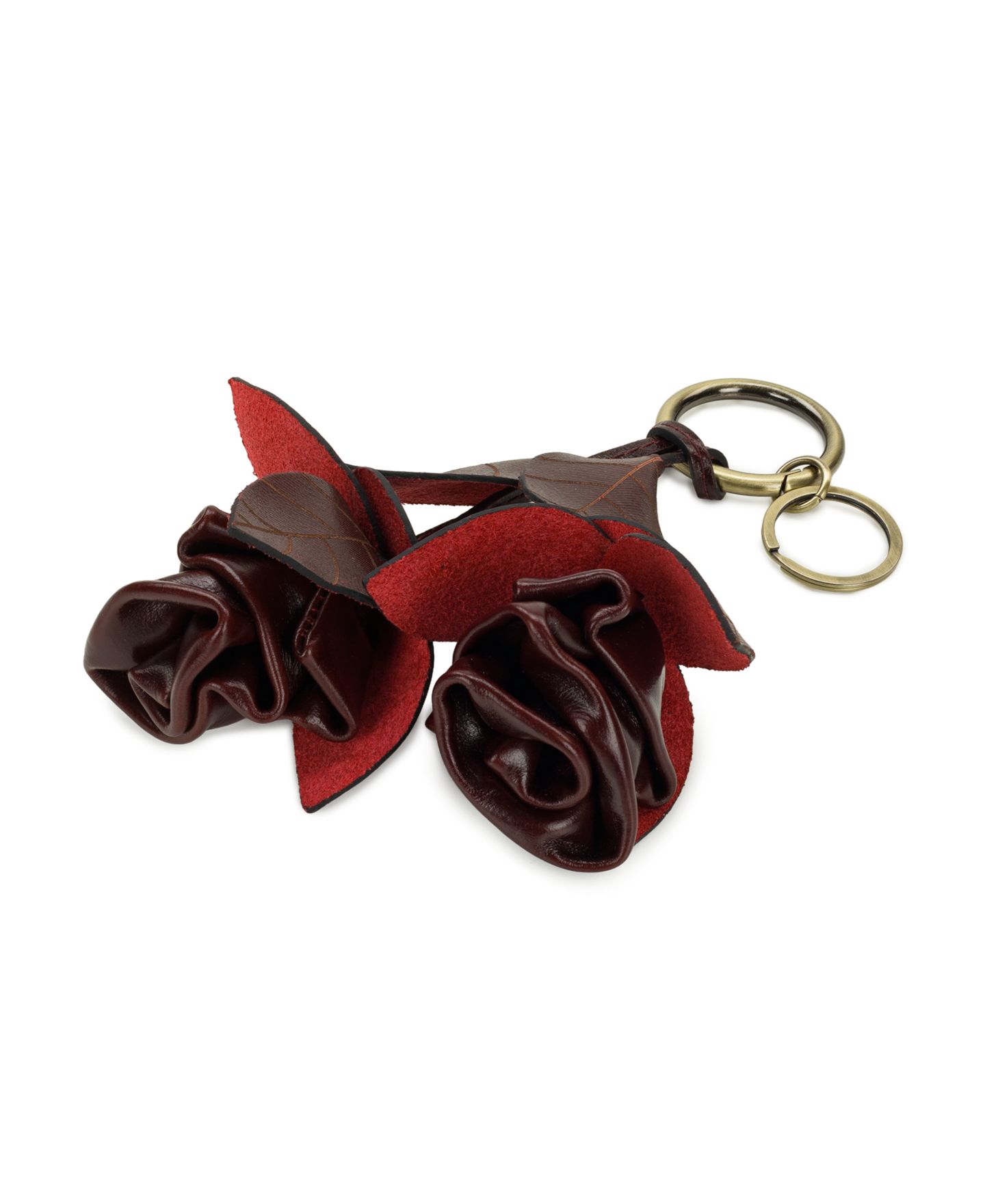 Женский брелок Patricia Nash Laced Rose Bag Charm, цвет: Сливовый — фото 4