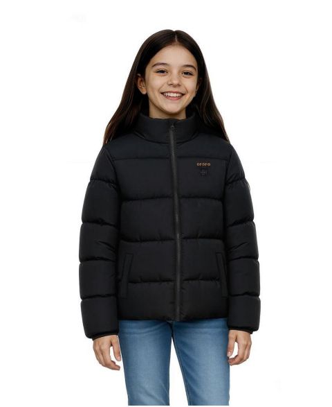 Куртка ororo Unisex S- XL ' 4-Zone Heated Down для девочек, цвет: Чёрный