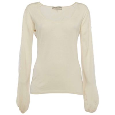 Women's Lace-Detail Knit Sweater