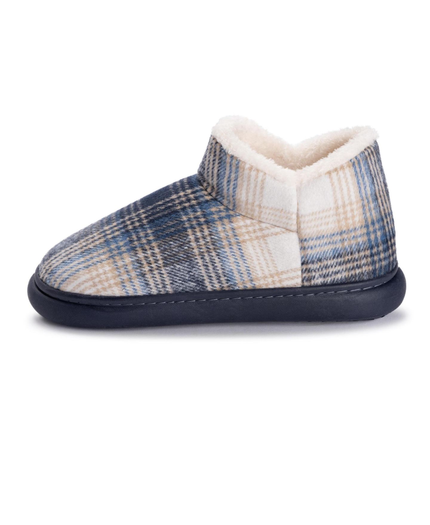 Женские тапочки MUK LUKS Aveline Bootie Slippers, цвет: Тёмно-синий — фото 6