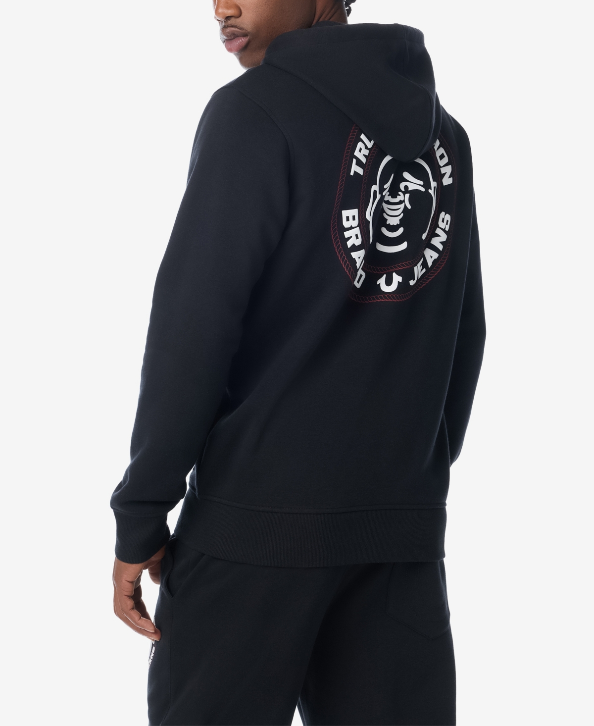 True Religion Men's Puff Zip Hoodie