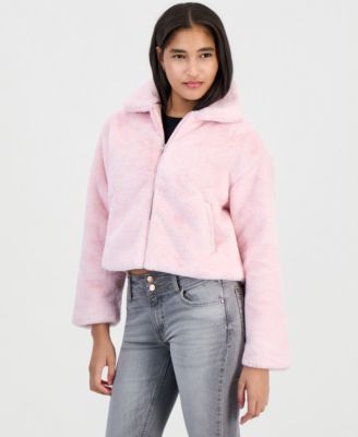 Women's Faux Fur Full-Zip Jacket