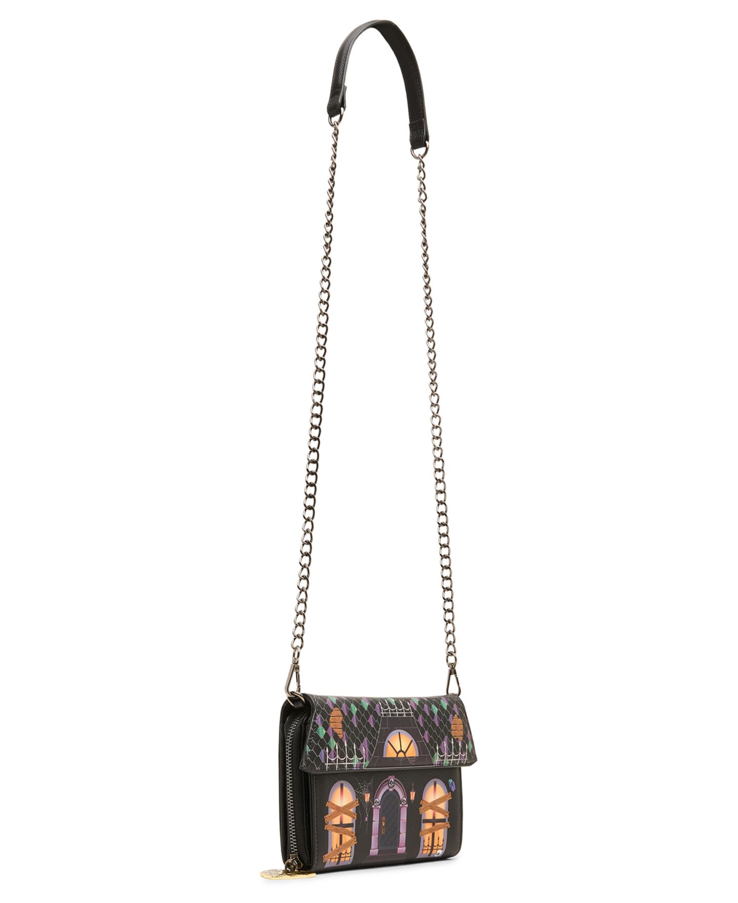 Женская сумка Betsey Johnson Boo Breakfast Mini Crossbody Handbag, цвет: Чёрный разноцветный — фото 3