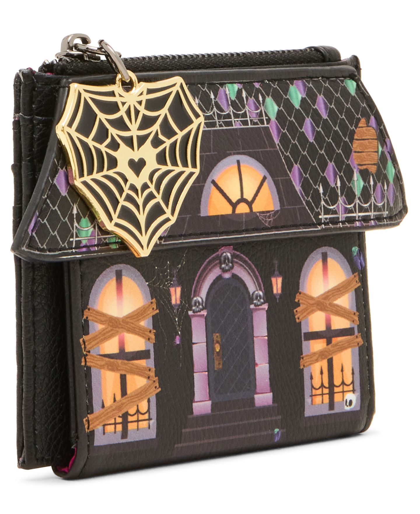Женский кошелёк Betsey Johnson Boo Breakfast Wallet, цвет: Чёрный разноцветный — фото 3