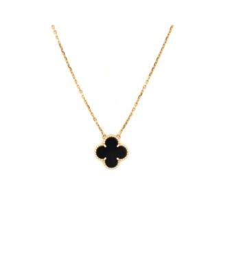 Pre-Owned Van Cleef and Arpels Vintage Alhambra Pendant Necklace