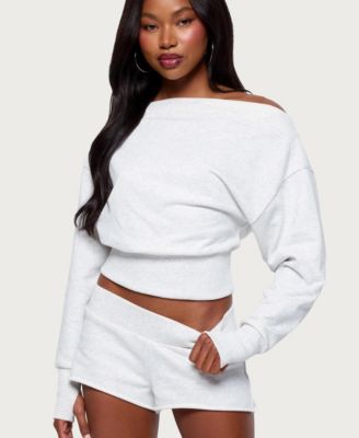 Women's Hennie Off Shoulder Sweatshirt