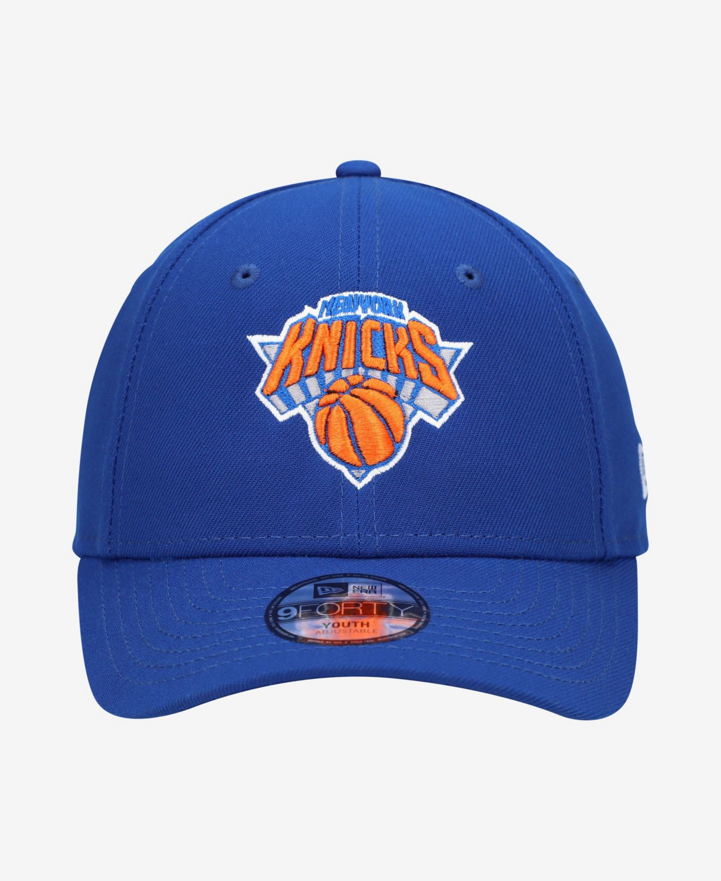 Детская кепка New Era Blue New York Knicks 9FORTY Adjustable Hat — фото 2