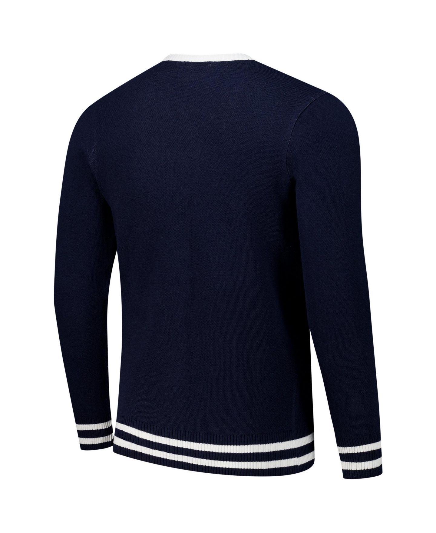 Мужской свитер Uscape Apparel and Navy Yale Bulldogs Renew Knit Vintage Pullover — фото 3