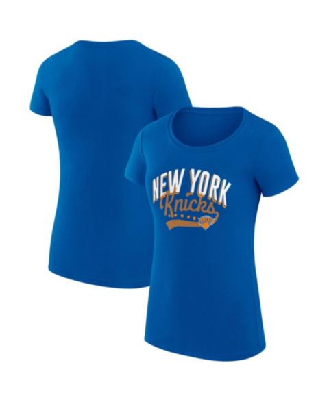 Женская футболка G-III 4Her by Carl Banks New York Knicks Super-Slim Fit Filigree Logo