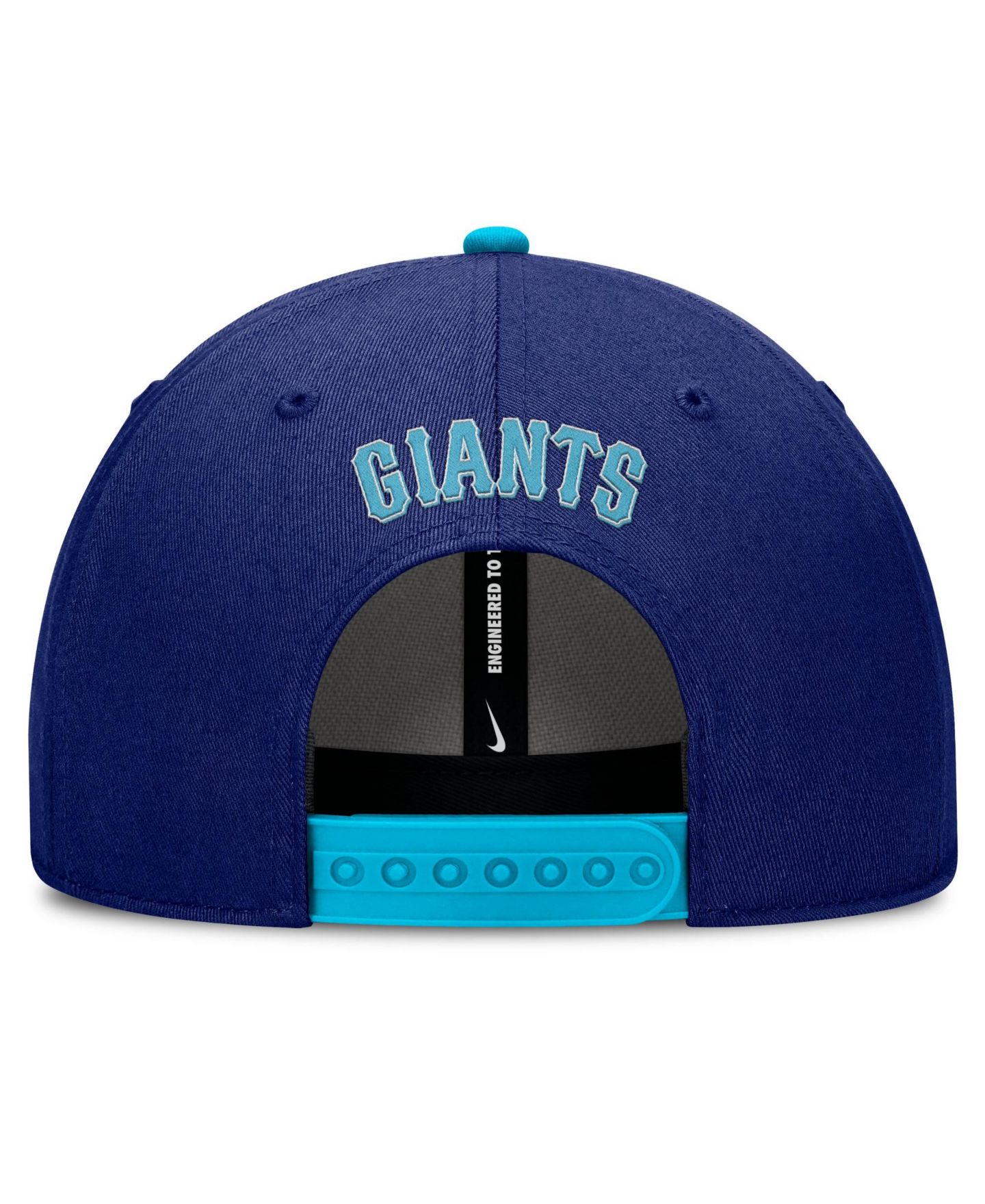 Мужская кепка Nike Royal San Francisco Giants Rise Adjustable Hat — фото 4