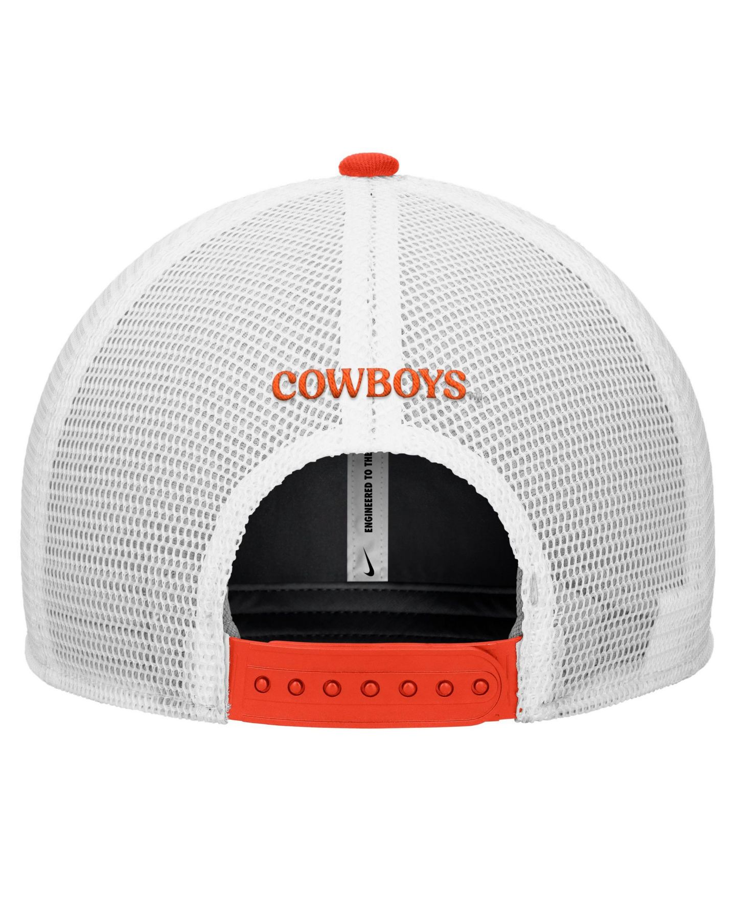 Мужская кепка Nike Orange Oklahoma State Cowboys Rise Trucker Dri-FIT Adjustable Hat — фото 3