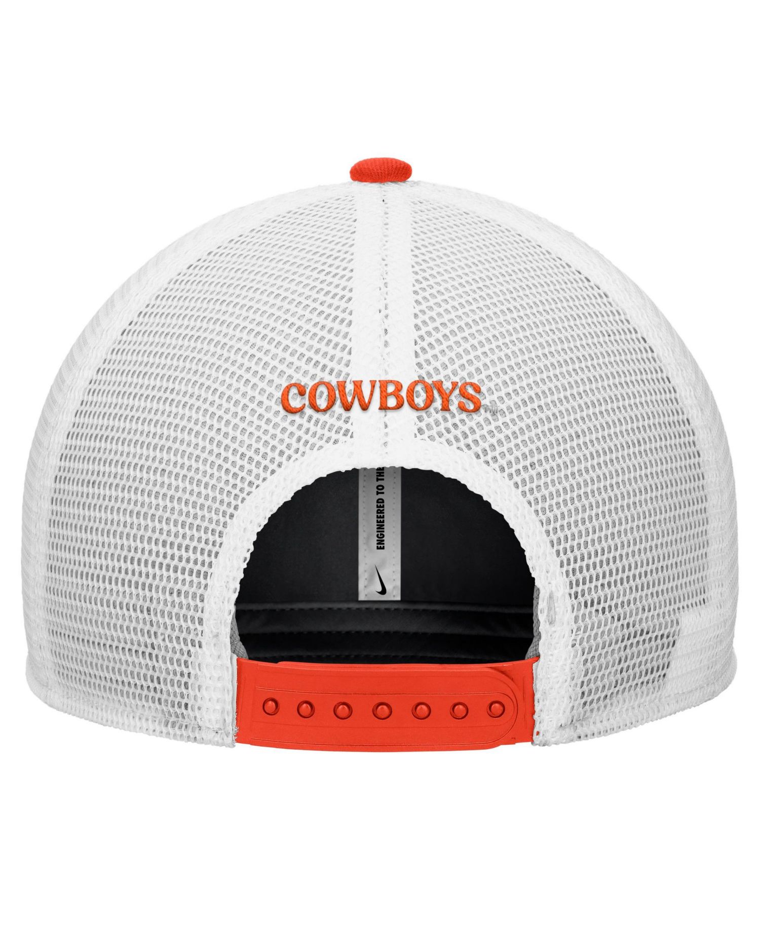 Men's Orange Oklahoma State Cowboys Rise Trucker Dri-FIT Adjustable Hat