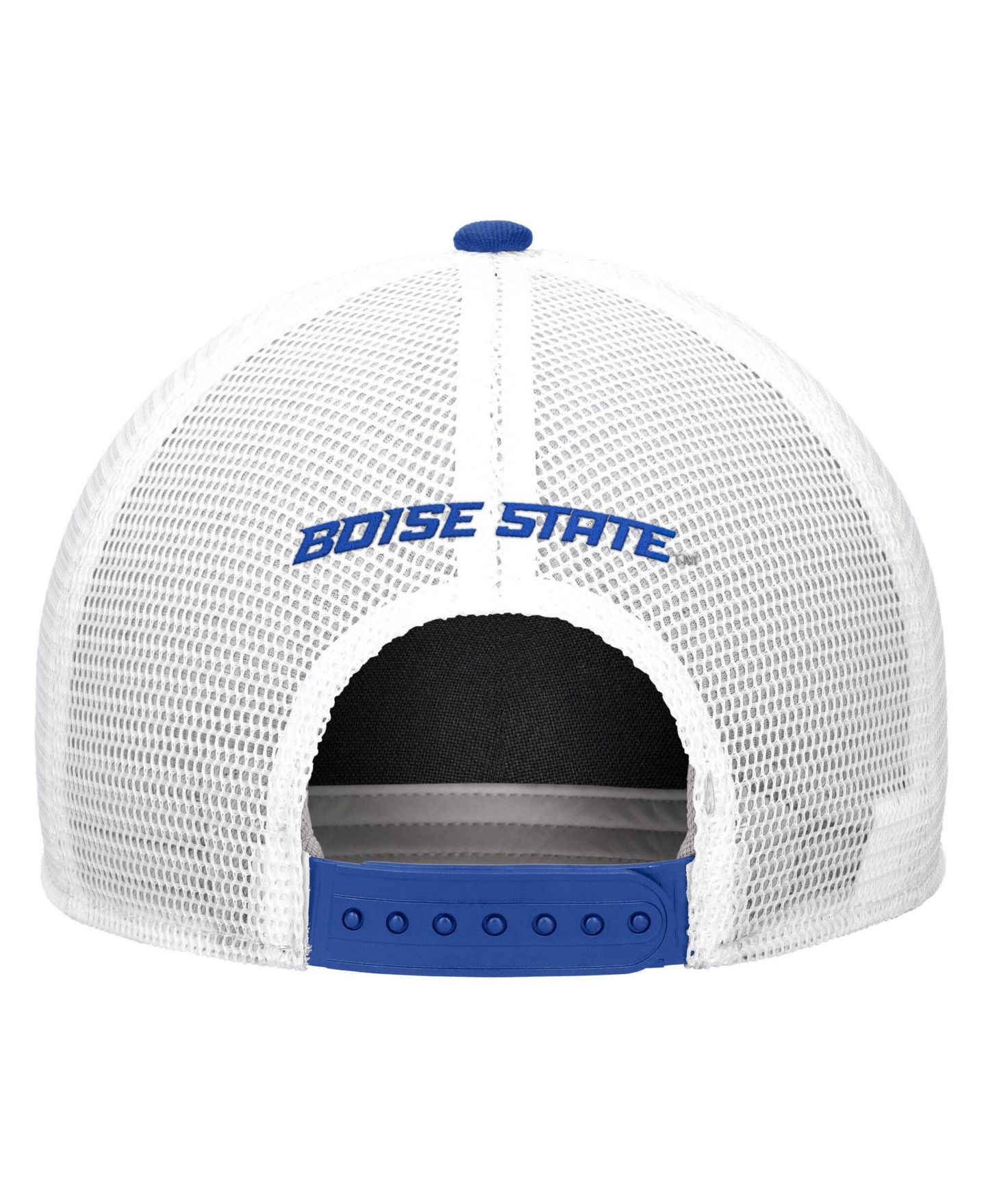 Мужская кепка Nike Royal Boise State Broncos 2026 On-Field Rope Adjustable Trucker Hat — фото 2