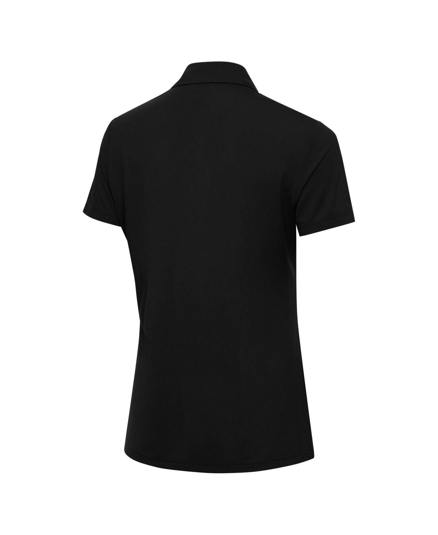 Женские куртки Antigua Black Georgia Tech Yellow Jackets Era Polo Shirt — фото 3