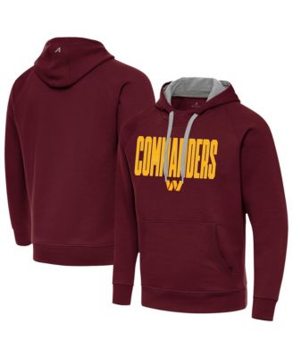 Men's Burgundy Washington Commanders Victory Hoodie