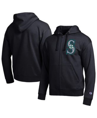 Men's Black Seattle Mariners All-Star Full-Zip Hoodie