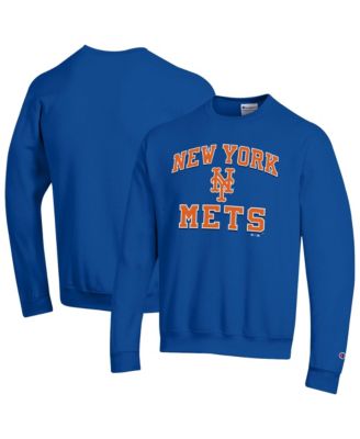 Men's Royal New York Mets Heart & Soul Powerblend Sweatshirt