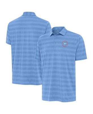 Men's Light Blue Tennessee Titans Tunnel Polo Shirt