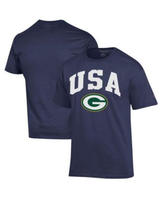 Men's Navy Green Bay Packers Americana T-Shirt