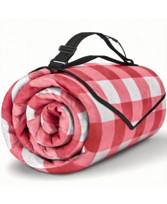 80''x80'' Picnic Blanket Waterproof Foldable Beach Mat Sandproof