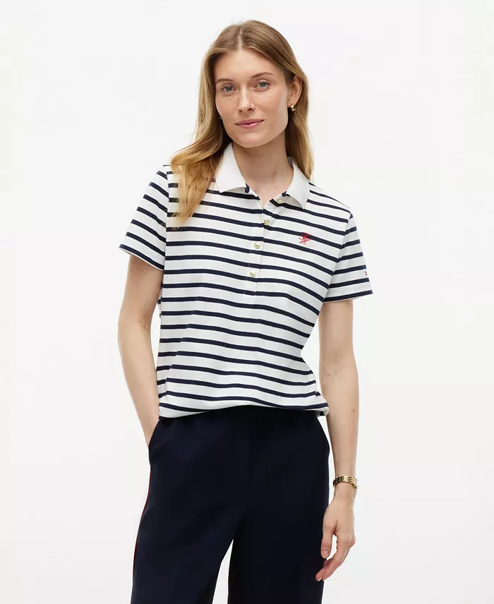 Women's Script Logo Polo T-Shirt