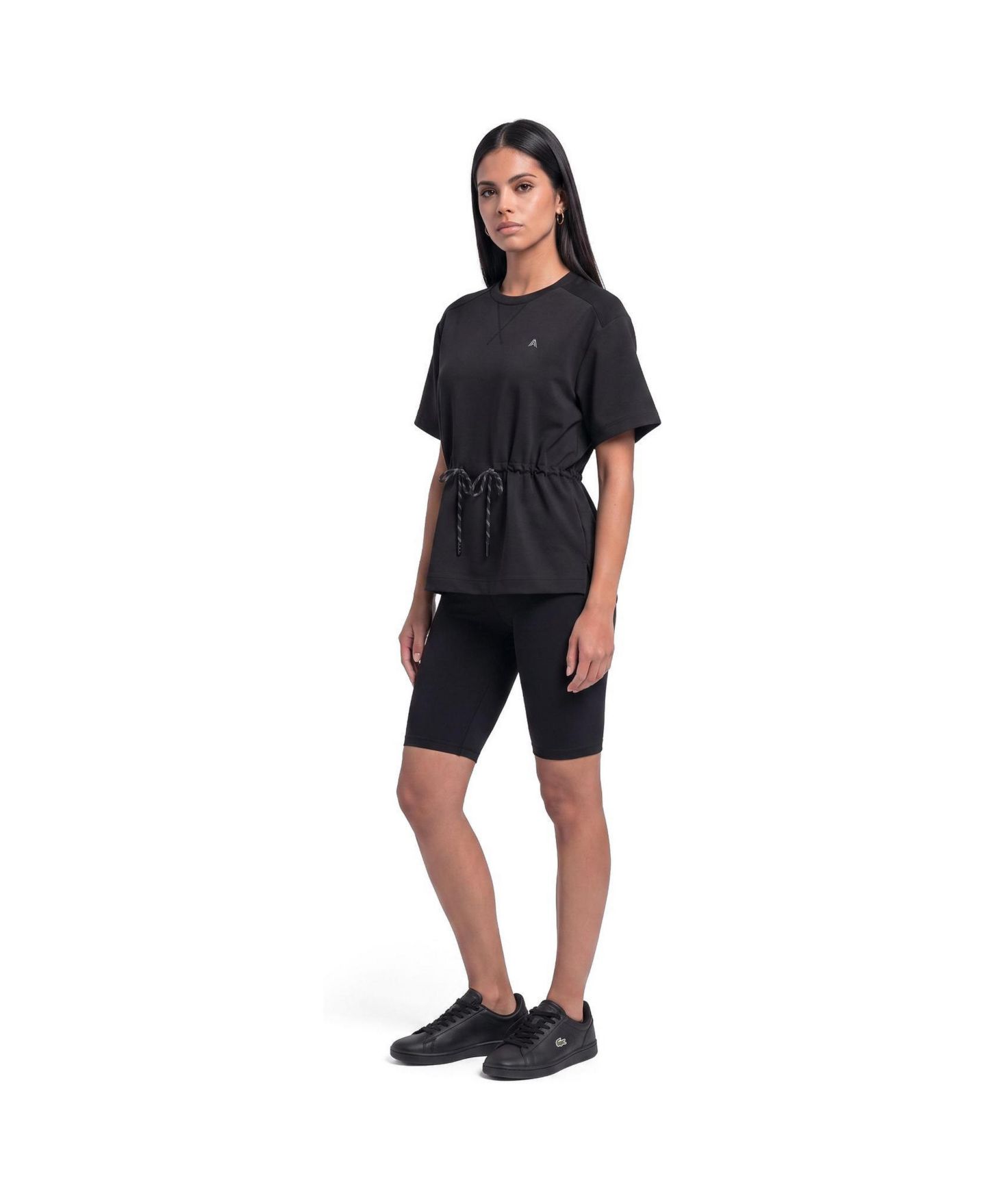 Женский топ Alpenhaus Livet Adjustable Tunique Short-Sleeve, цвет: Чёрный — фото 3