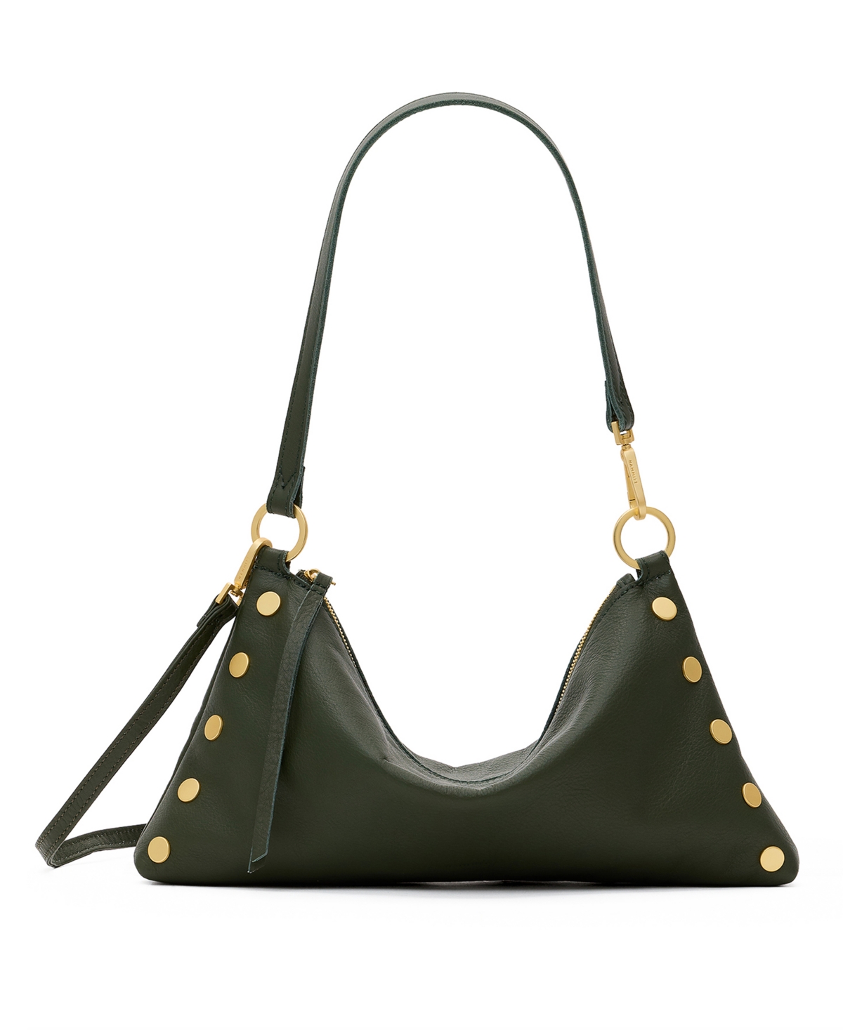 Hammitt Kyle Medium Shoulder Bag In Twin Crest Pebble,brushed Gold