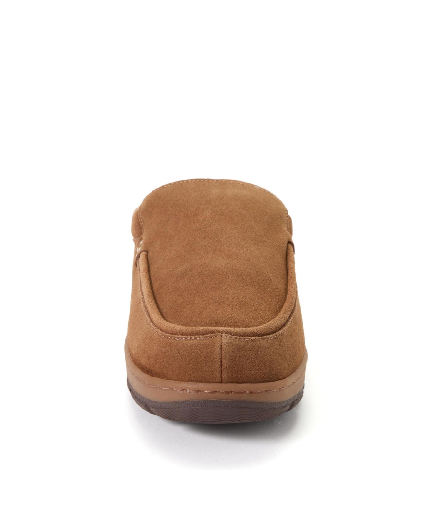 Мужские сабо Dearfoams Melbourne Rugged Clog Water Repellent Slippers, цвет: Каштановый — фото 7