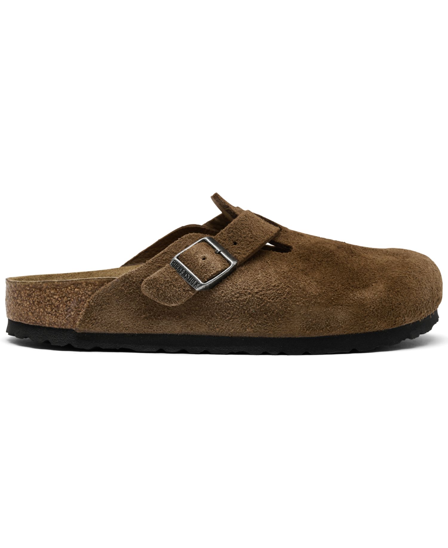Women's Boston Suede Leather Casual Clogs from Finish Line