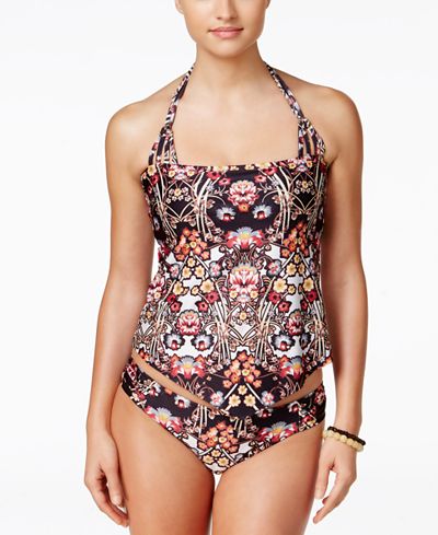 Becca Havana V-Hem Tankini Top & Bottoms
