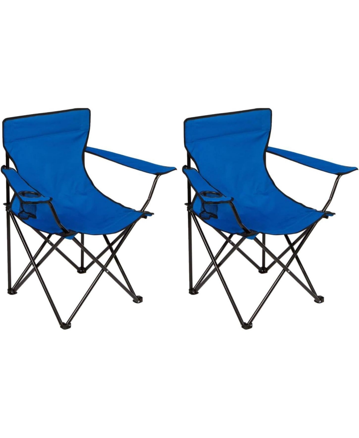 Mountaintop Automatic Chair 2 Pack, 44" Upf 50+ Clamp On Beach Chair, Adjustable Portable Outdoor Parasol