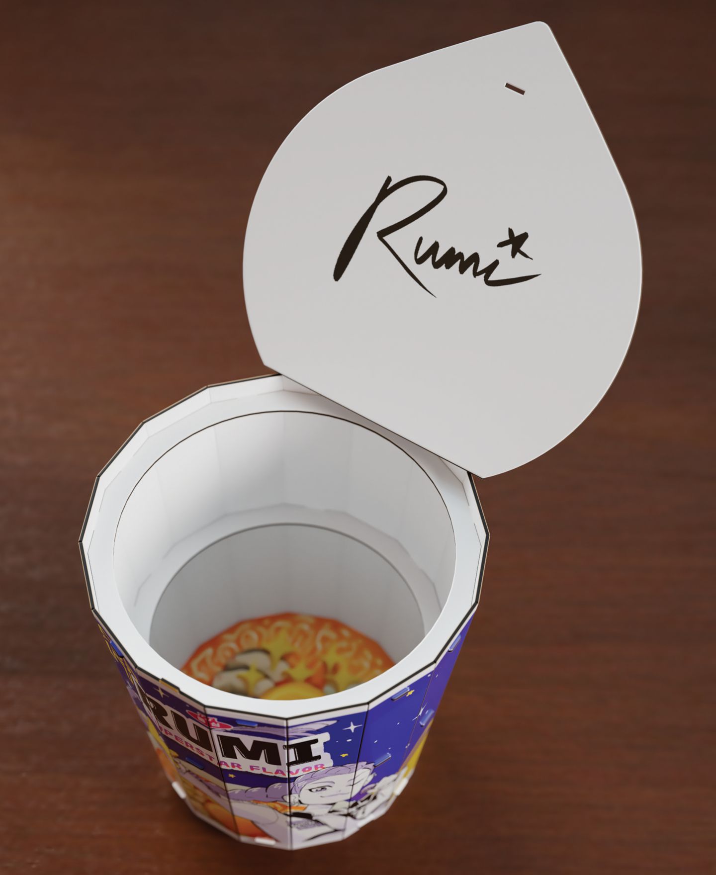 KPop Demon Hunters Детские игрушки Spin Master Toys & Games Spin Master Rumi KPop Ramen Cup 138-Piece 3D Puzzle, Ages 12+ — фото 4