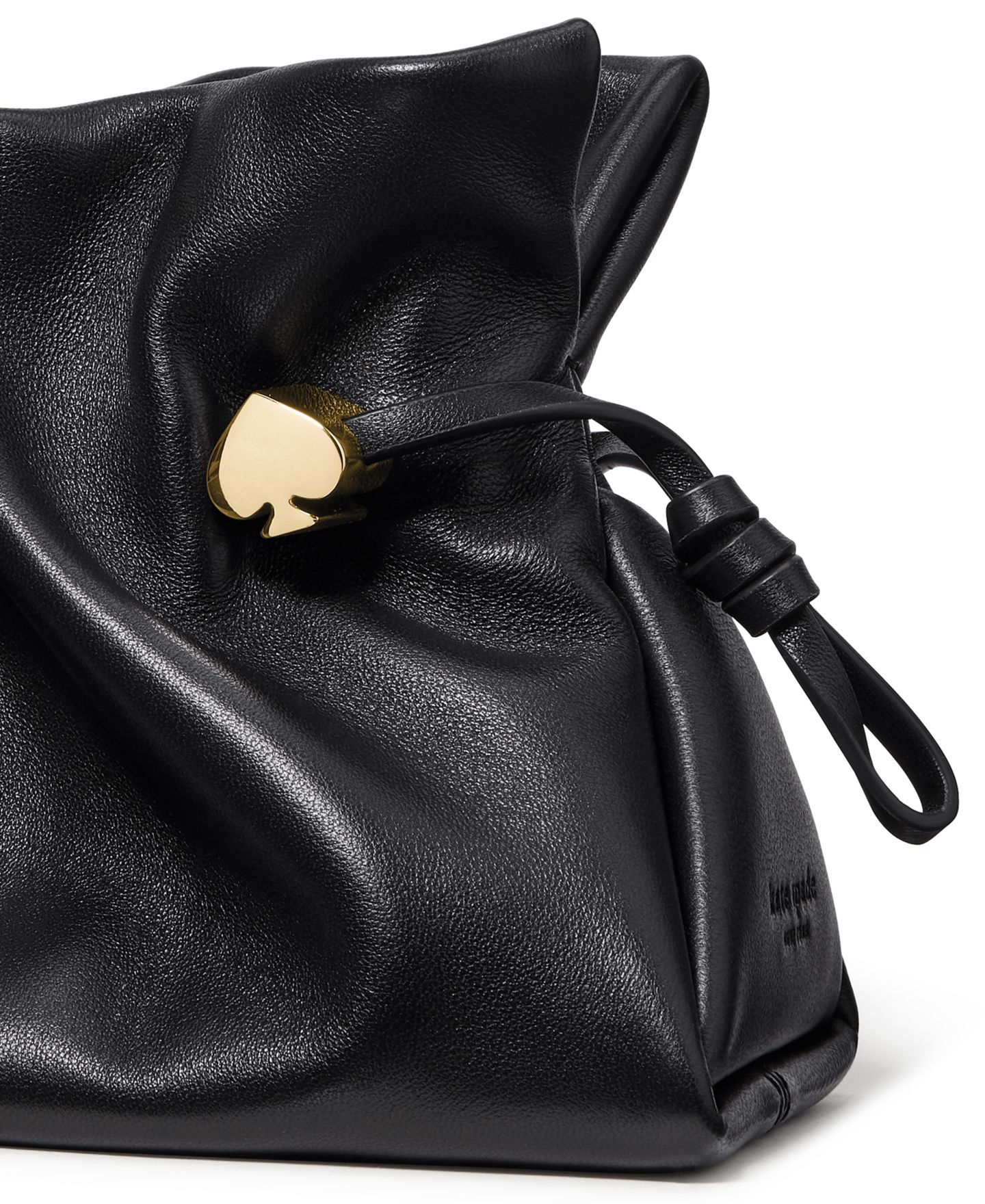 Женский клатч kate spade new york Rio Dot Suede Small Clutch, цвет: Чёрный — фото 3